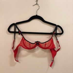 Agent Provocateur sheer demi bra